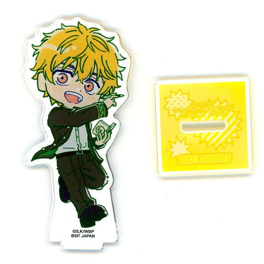 Akihiko Nirei Nostalpop Acrylic Plate with Stand WIND BREAKER [USED]
