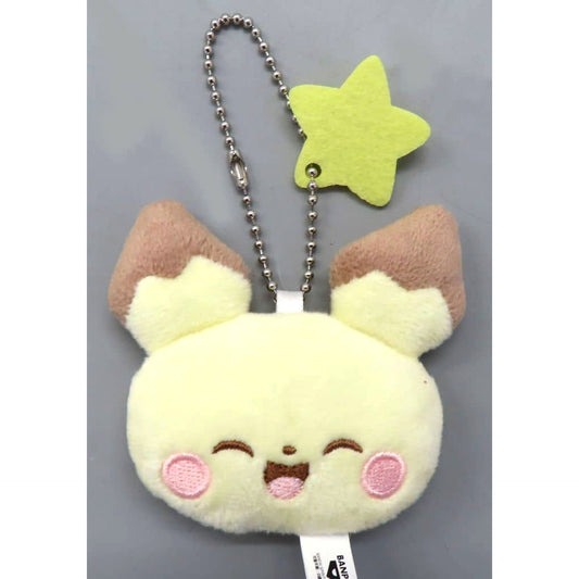 Pokemon Pichu Poke Peace Plush Toy with Ball Chain Pichu, Piplup, Espurr, Rowlet Plush [USED]