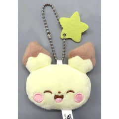 Pokemon Pichu Poke Peace Plush Toy with Ball Chain Pichu, Piplup, Espurr, Rowlet Plush [USED]