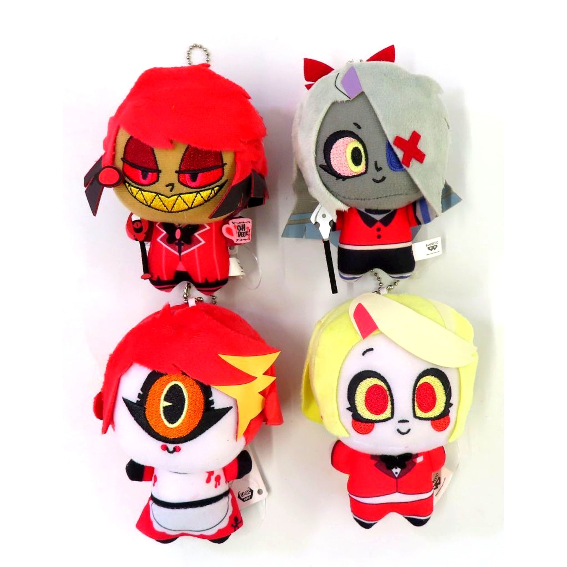 Set of 4 Plush Vol. 1 Hazbin Hotel [USED]