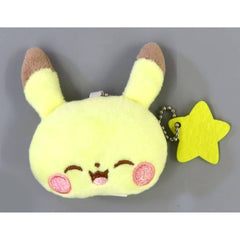 Pokemon Pikachu Poke Peace Plush Toy with Ball Chain Pikachu, Jirachi, Scorbunny, Milcery Plush [USED]