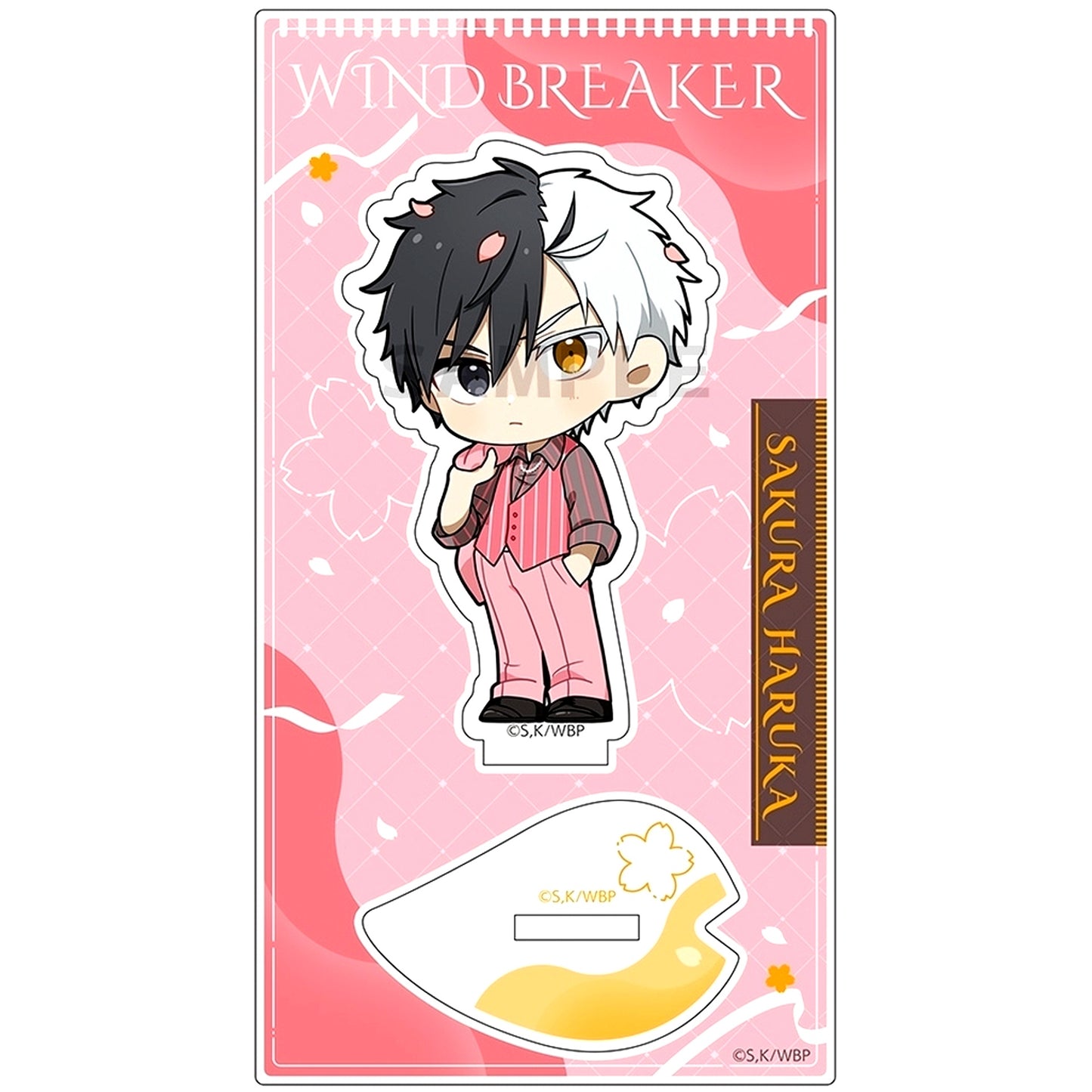Haruka Sakura Sakura Suit Ver. WIND BREAKER Acrylic Stand [USED]