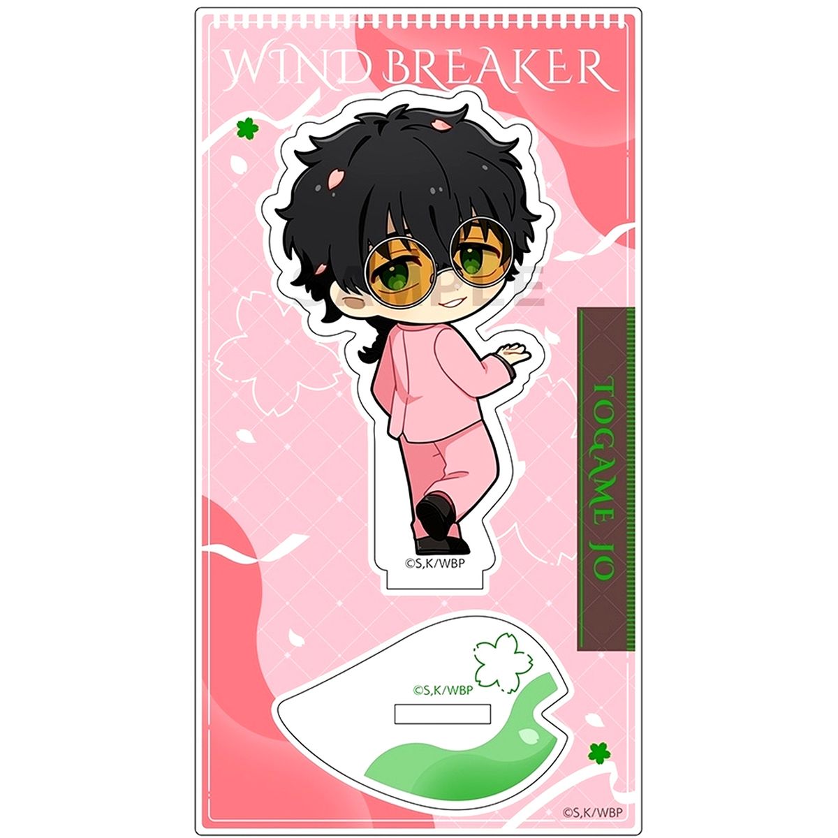 Jo Togame Sakura Suit Acrylic Stand Wind Breaker [USED]
