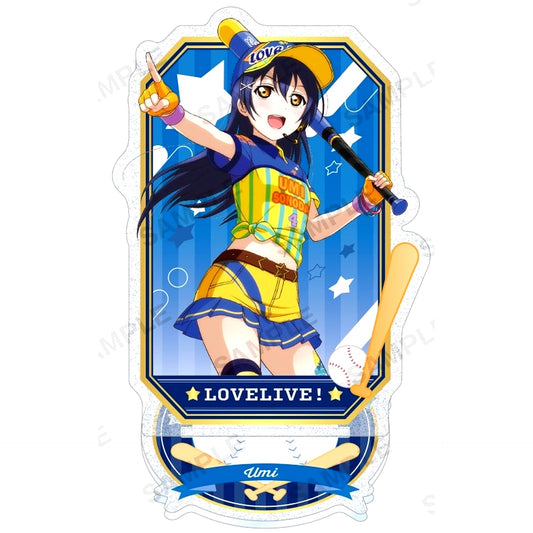 Umi Sonoda u's Baseball Ver. Kirarin Acrylic Stand Love Live! School Idol Festival [USED]