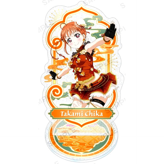 Chika Takami Aqours China Dress Ver. Kirarin Acrylic Stand Love Live! School Idol Festival [USED]