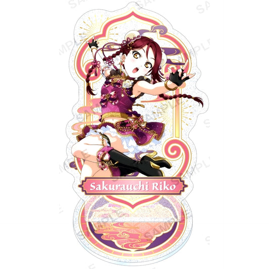 Riko Sakurauchi Aqours China Dress Ver. Kirarin Acrylic Stand Love Live! School Idol Festival [USED]