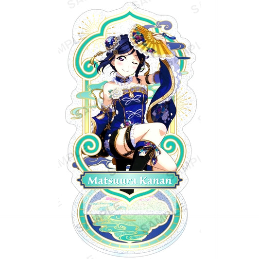 Kanan Matsuura Aqours China Dress Ver. Kirarin Acrylic Stand Love Live! School Idol Festival [USED]