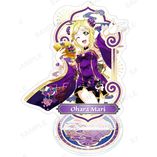 Mari Ohara Aqours China Dress Ver. Kirarin Acrylic Stand Love Live! School Idol Festival [USED]