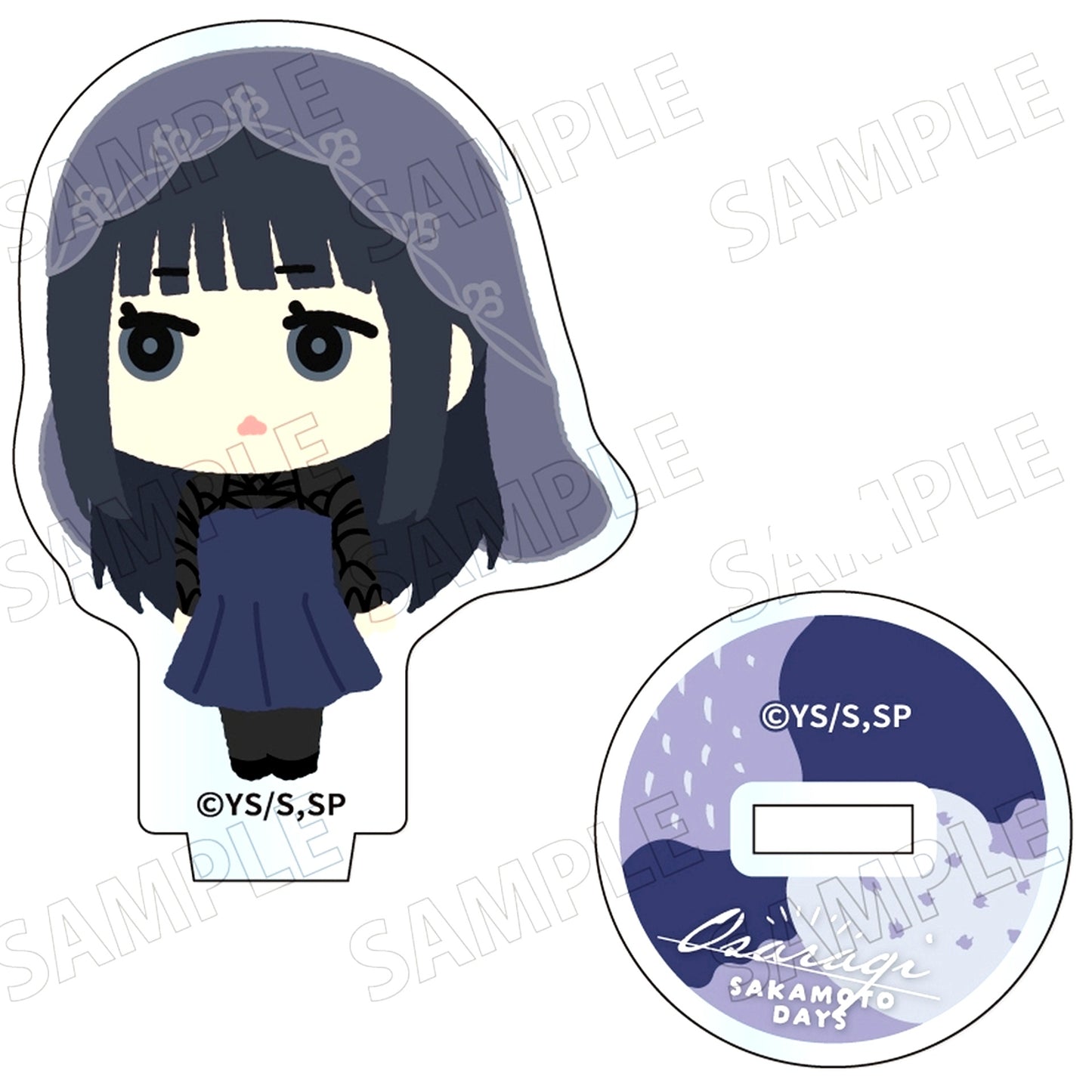 Osaragi Sakamoto Days Fluffy Mini Acrylic Stand [USED]