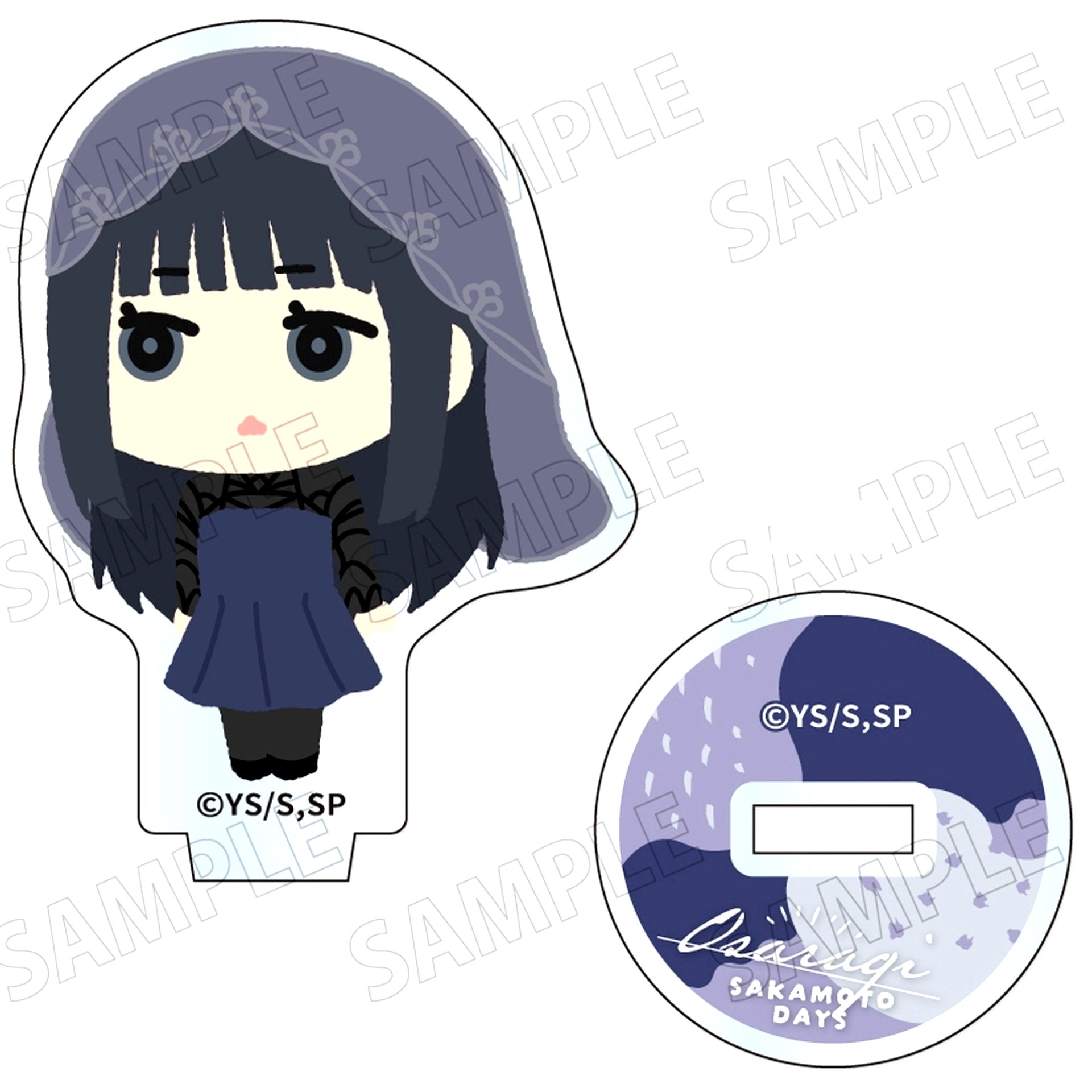 Osaragi Sakamoto Days Fluffy Mini Acrylic Stand [USED]