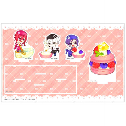2. Macaron Bon appetit Diorama Acrylic Stand Blue Lock [USED]
