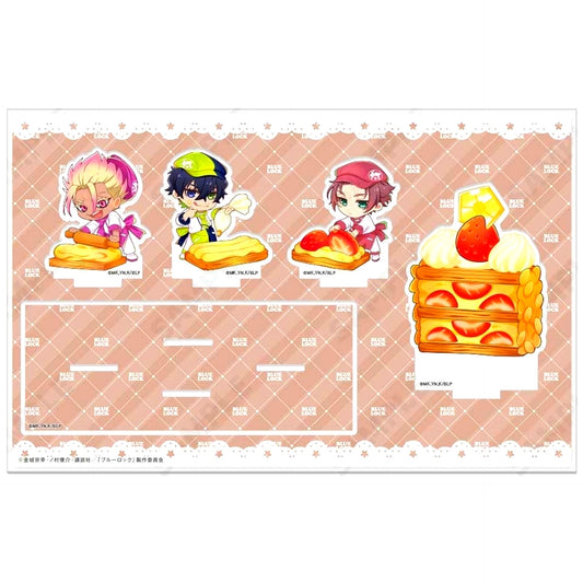 3. Napoleon Pie Bon appetit Diorama Acrylic Stand Blue Lock [USED]