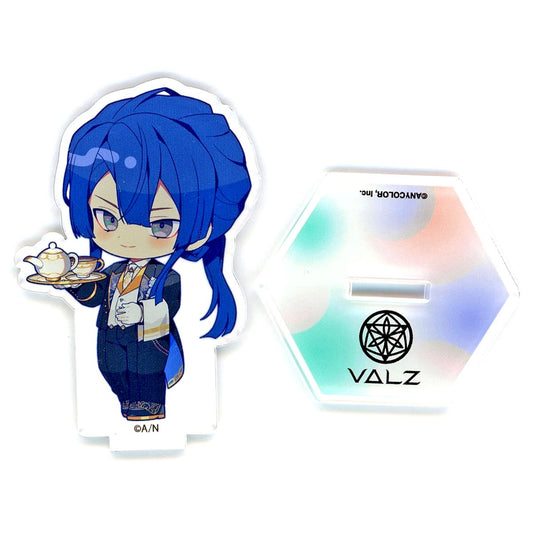 Nagao Kei Virtual YouTuber Nijisanji Random Mini Chara Acrylic Stand VALZ x and GALLERY Collaboration Cafe Butler Theme [USED]
