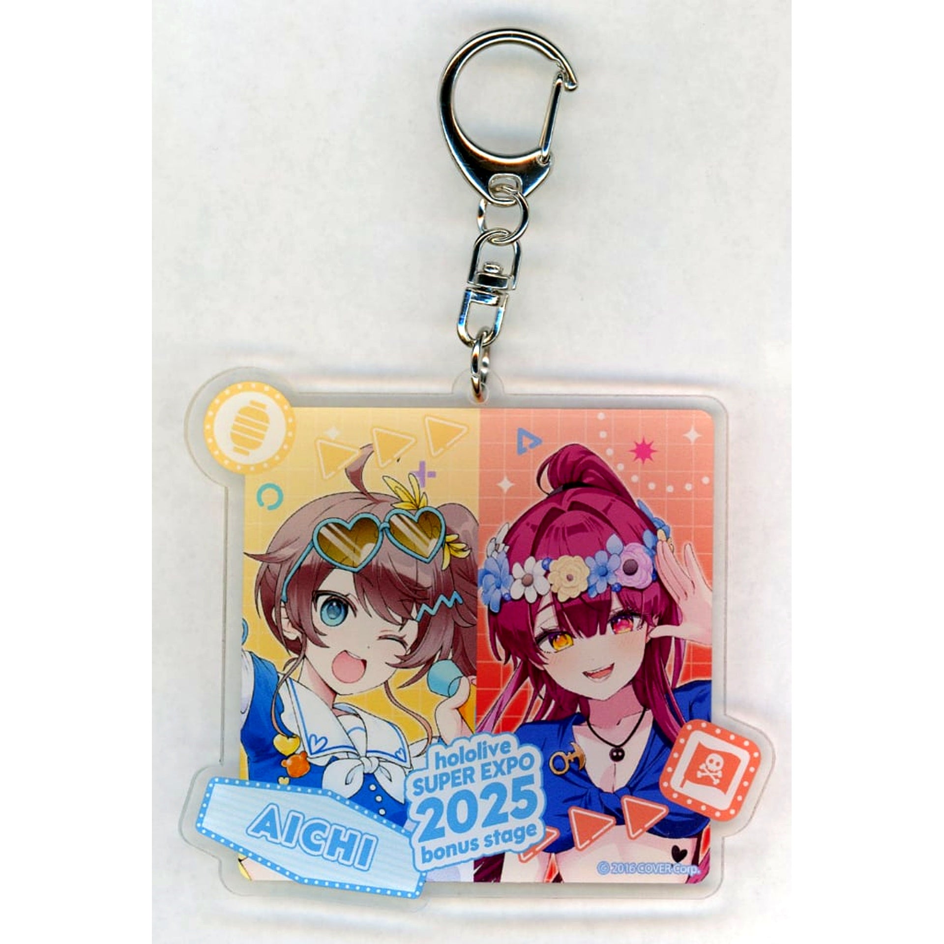 Natsuiro Matsuri & Houshou Marine Acrylic Keychain Aichi Virtual YouTuber hololive SUPER EXPO 2025 After Party bonus stage Aichi Venue Limited [USED]