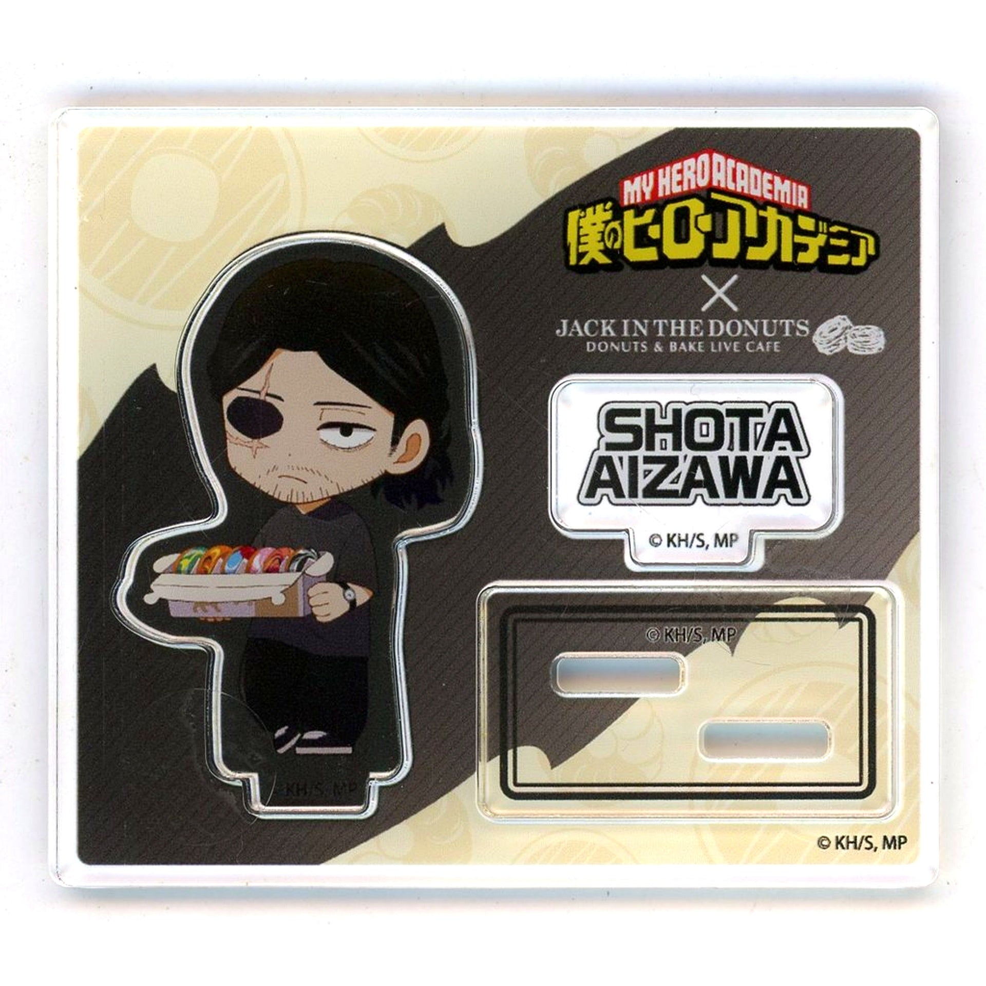Shota Aizawa My Hero Academia x Jack in the Donuts Trading Mini Acrylic Stand 1st [USED]