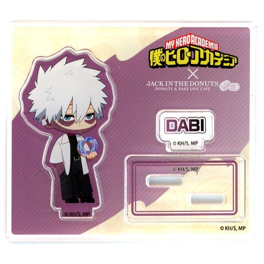 Dabi My Hero Academia Jack in the Donuts Trading Mini Acrylic Stand 2nd Edition [USED]