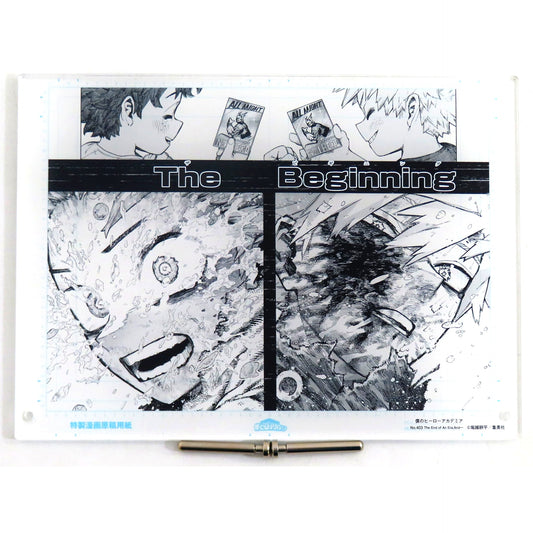 SCENE.08 Manuscript Style Acrylic Art Vol. 1 My Hero Academia Digital Weekly Shonen Jump Subscriber Limited All Applicant Service [USED]