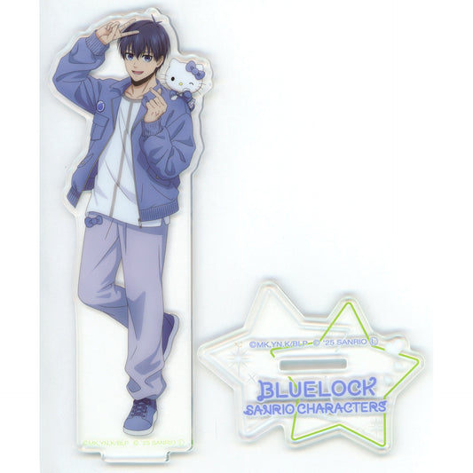 Yoichi Isagi x Hello Kitty Acrylic Stand Blue Lock x Sanrio Characters PremiumShop Vol.2 [USED]