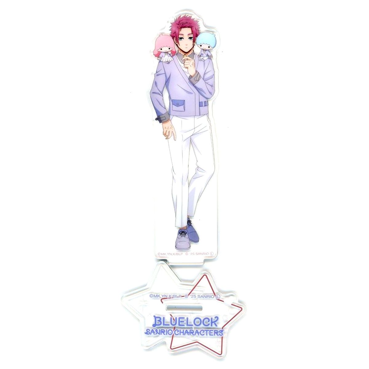 Sae Itoshi x Little Twin Stars Acrylic Stand Blue Lock x Sanrio Characters Premium Shop Vol. 2 [USED]