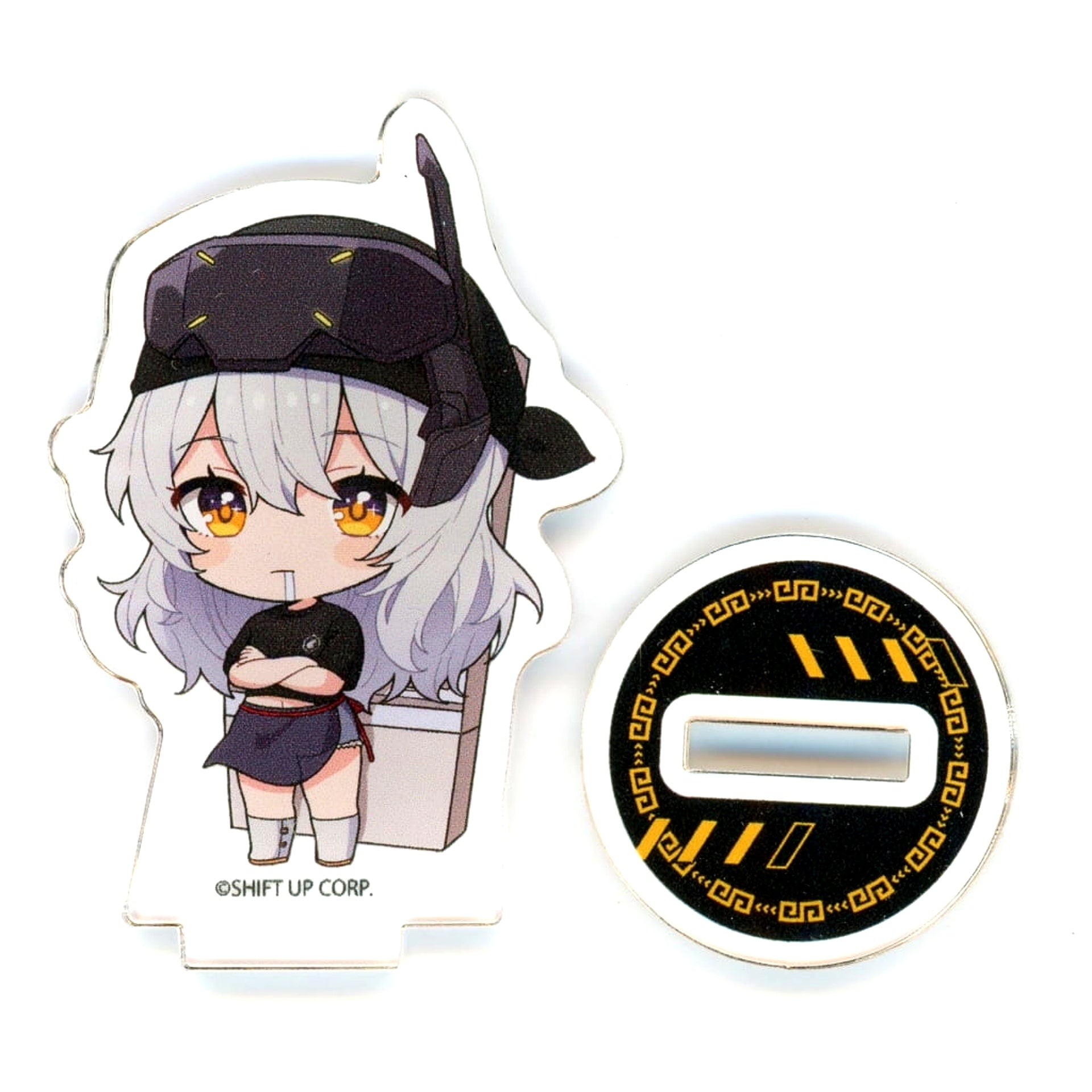 Snow White Goddess of Victory: NIKKE x Yaro Ramen Acrylic Petit Stand [USED]