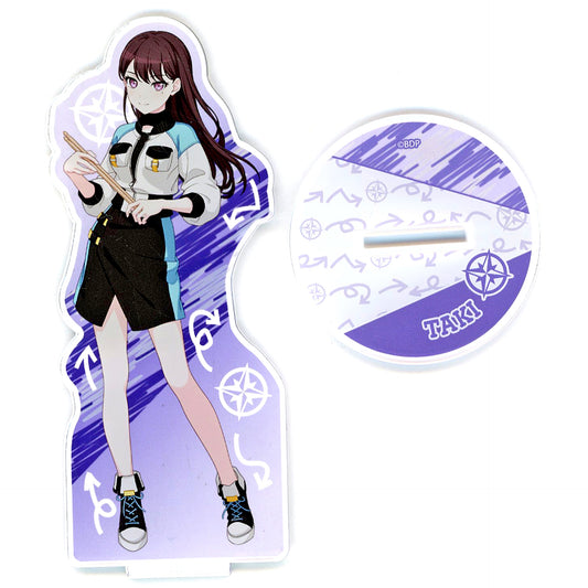 Taki Shiina BanG Dream! 10th Anniversary Ver. Lawson Entertainment presents Card Game Festival 2025 Goods Acrylic Stand [USED]