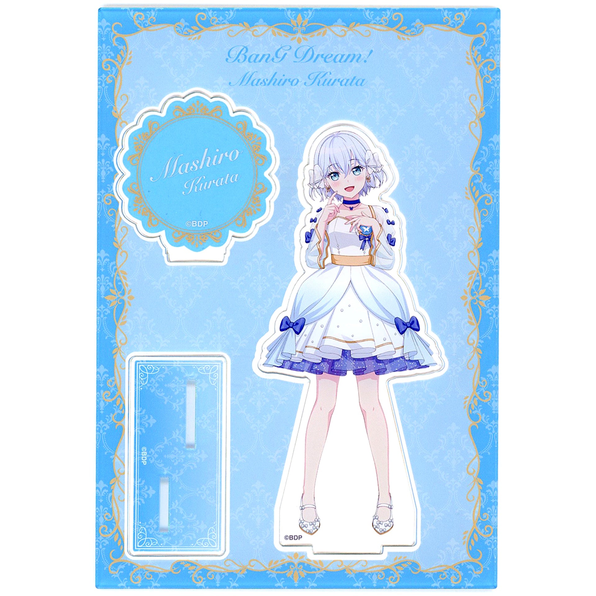 Mashiro Kurata BanG Dream! White Mini Dress Ver. Diorama Acrylic Stand Animate Dream Fair 2025 [USED]