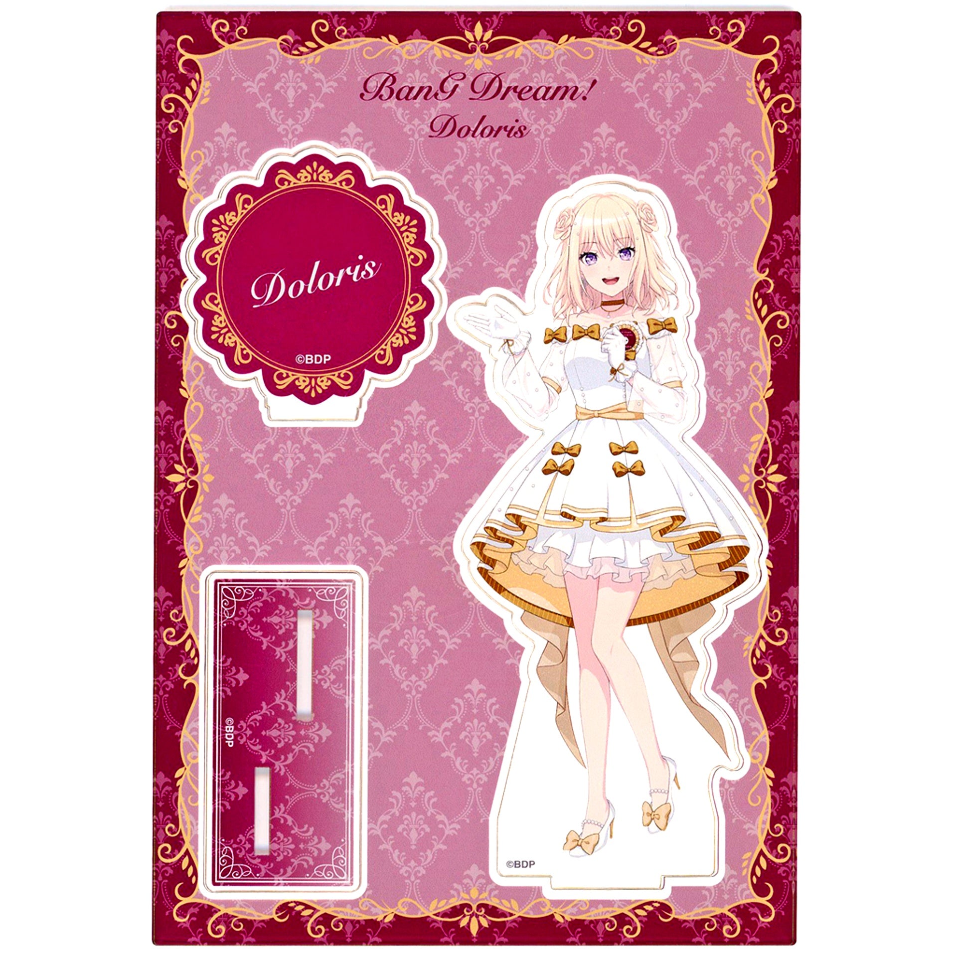 Doloris BanG Dream! White Mini Dress Ver. Diorama Acrylic Stand Animate Dream Fair 2025 [USED]