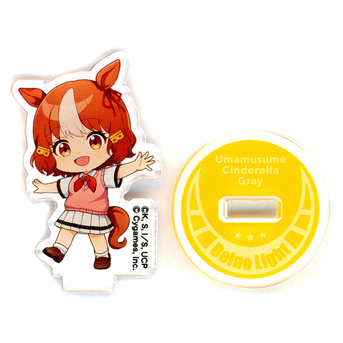 Berno Light Umamusume Cinderella Gray Tokai Project Mini Acrylic Stand POP UP STORE in Meitetsu Department Store [USED]