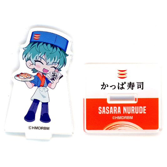Sasara Nurude Hypnosis Mic: Division Rap Battle Original Mini Acrylic Stand Only from Kappa Sushi Hypnosis Mic Assorted Set Part 2 Bundle Bonus [USED]