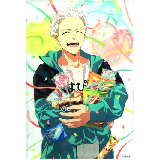 Hajime Umemiya Birthday Illustration Acrylic Block WIND BREAKER [USED]