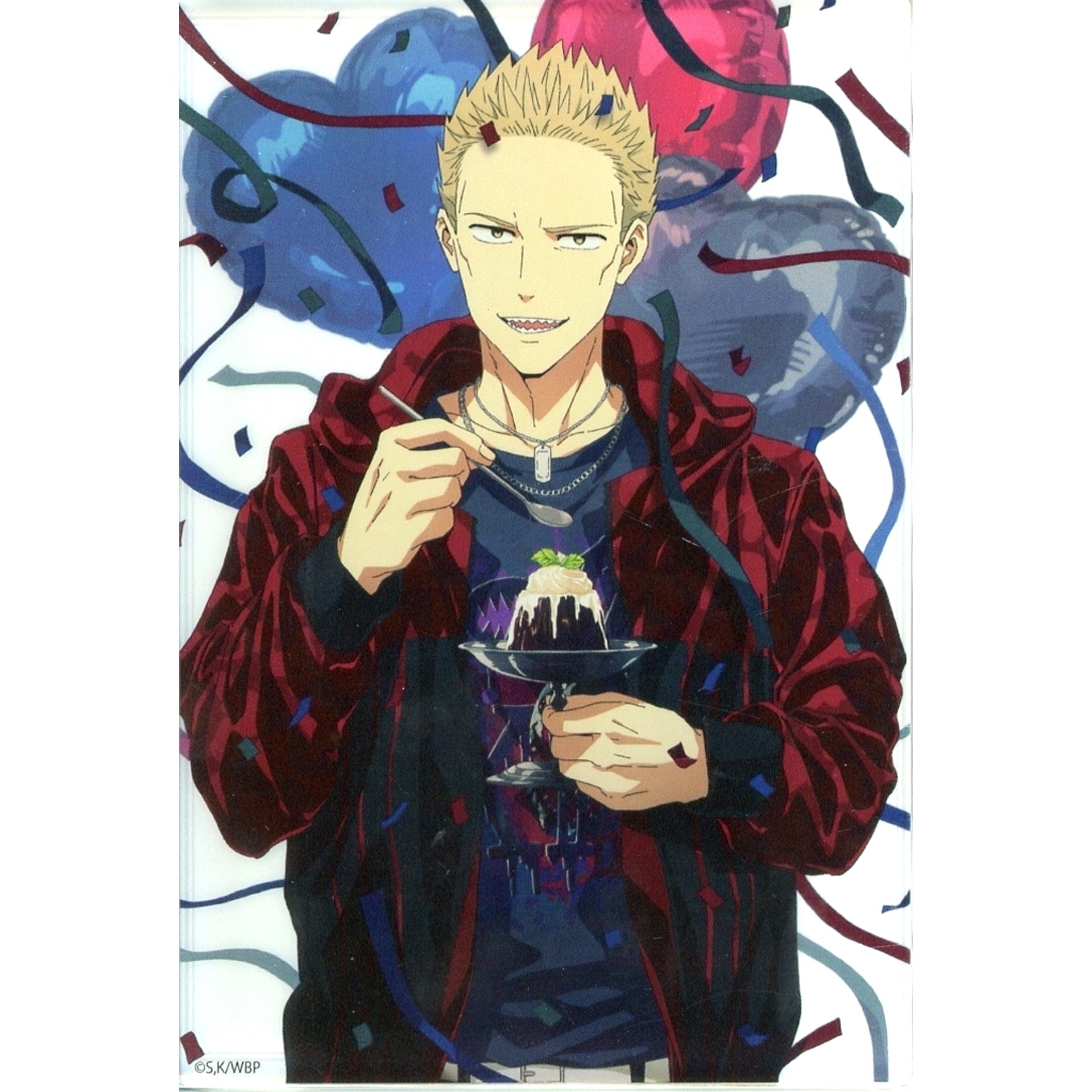 Toma Hiragi Birthday Illustration Acrylic Block Wind Breaker [USED]