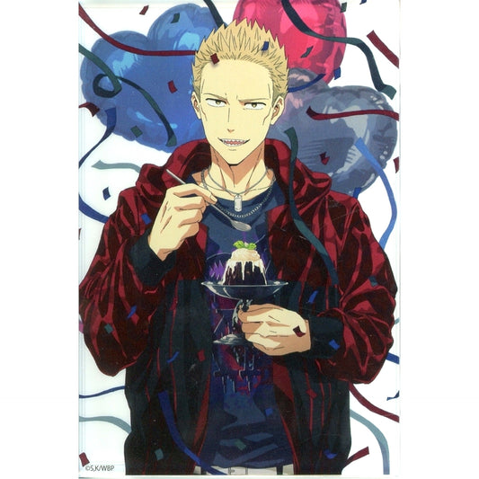Toma Hiragi Birthday Illustration Acrylic Block Wind Breaker [USED]