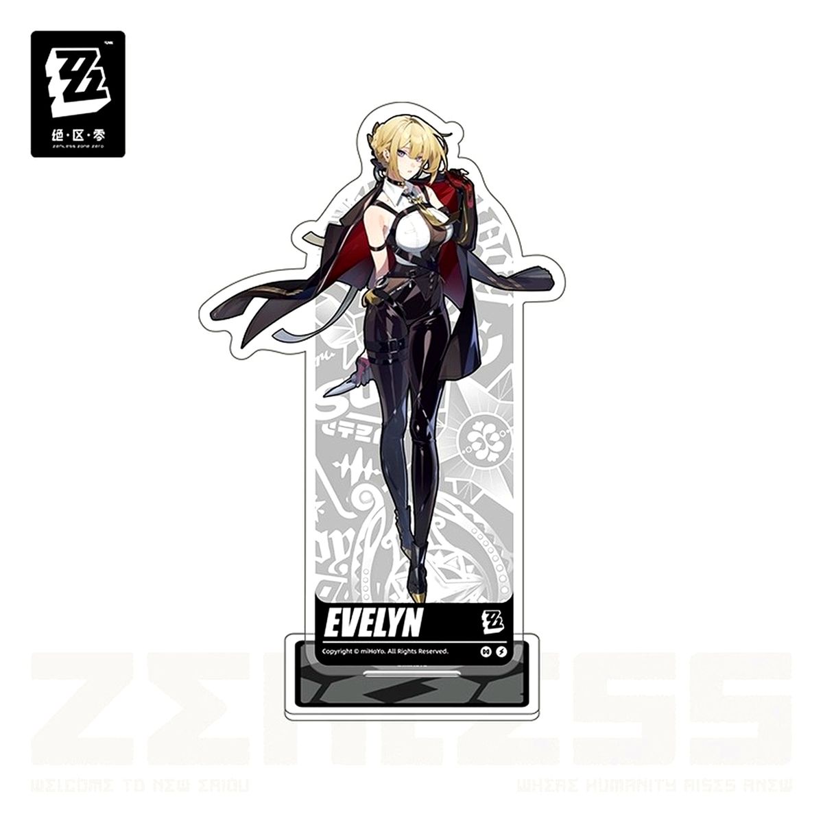 Evelyn Chevalier Zenless Zone Zero Standing Art Series Acrylic Stand Stars of Lyra [USED]