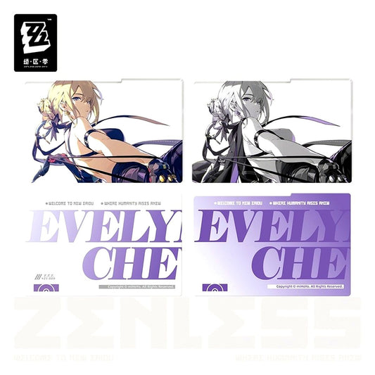 Evelyn Chevalier Zenless Zone Zero Shadow Art Series Acrylic Board Without Frame Stars of Lyra [USED]