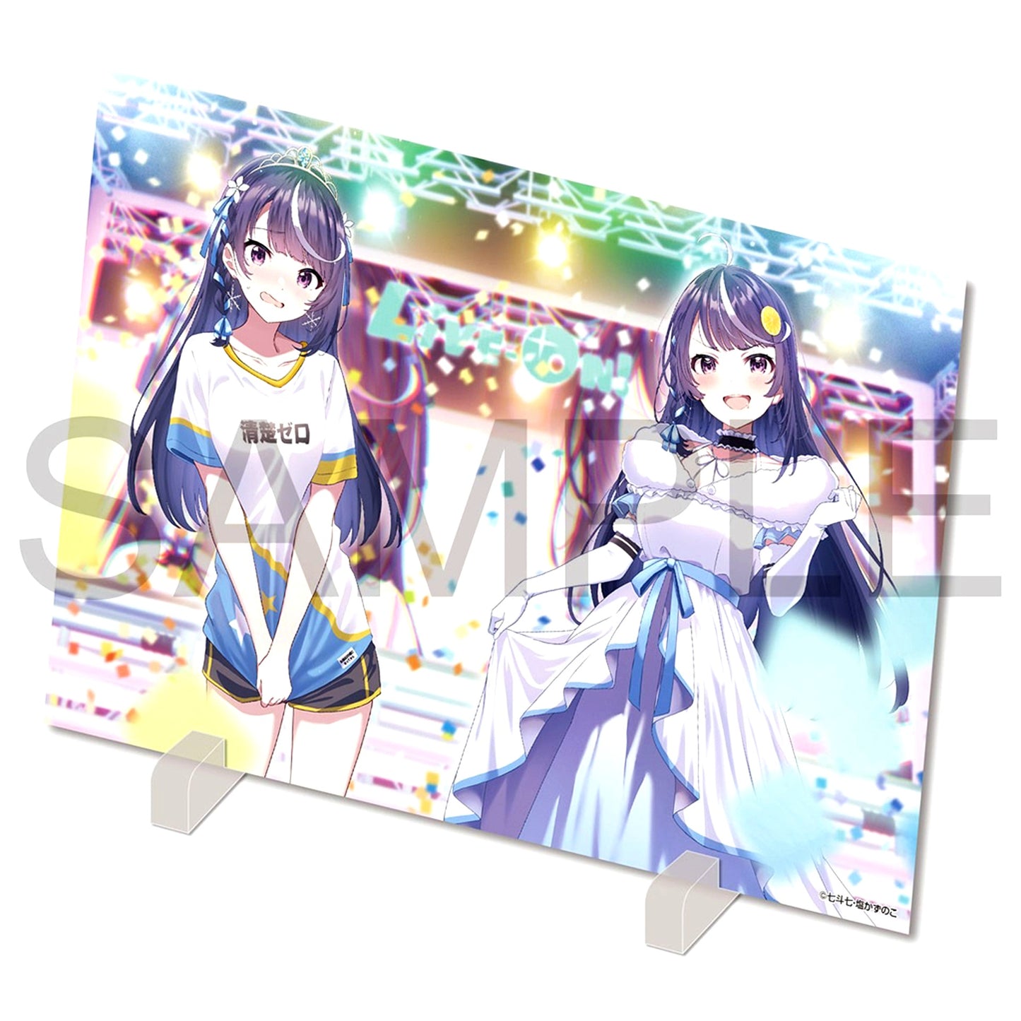 Awayuki Kokorone Completion Commemoration Illustration Acrylic Panel VTuber I Forgot to Turn Off My Stream and Became a Legend [USED]