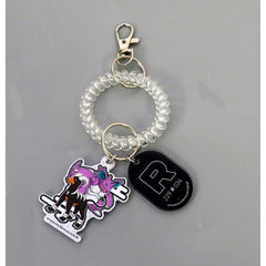 Pokemon Nidoking Houndoom Locker Key Style Keychain Gokurakuyu & Raku Spa Pokemon Public Bath! Team Rocket Exclusive Food Menu Ordering Benefits Keychains [USED]