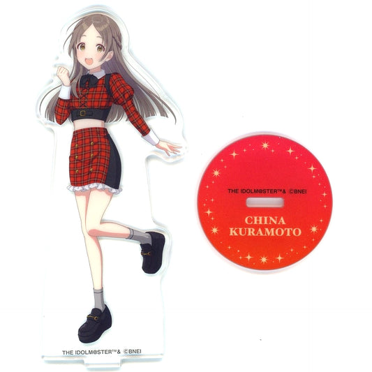 China Kuramoto Gakuen THE IDOLM@STER Original Acrylic Stand Family Mart Ltd [USED]