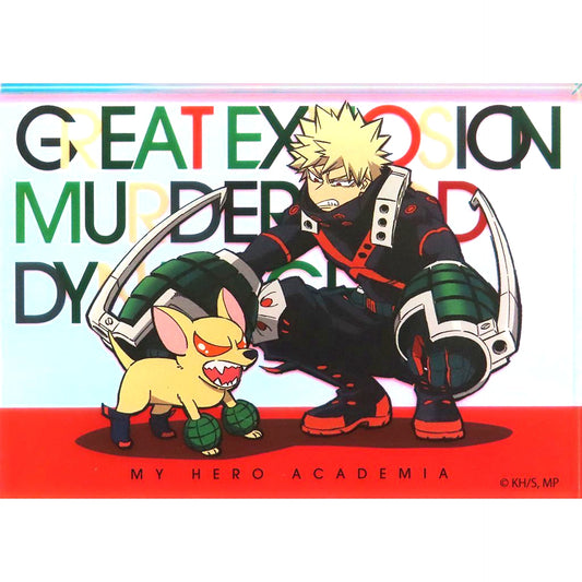 Katsuki Bakugo & Bakudog Aurora Acrylic Block My Hero Academia [USED]