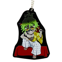 Gyutaro Demon Slayer Kimetsu no Yaiba Nijigen no Mori Collab Event Vol.3 Purchase Bonus Original Rubber Strap [USED]