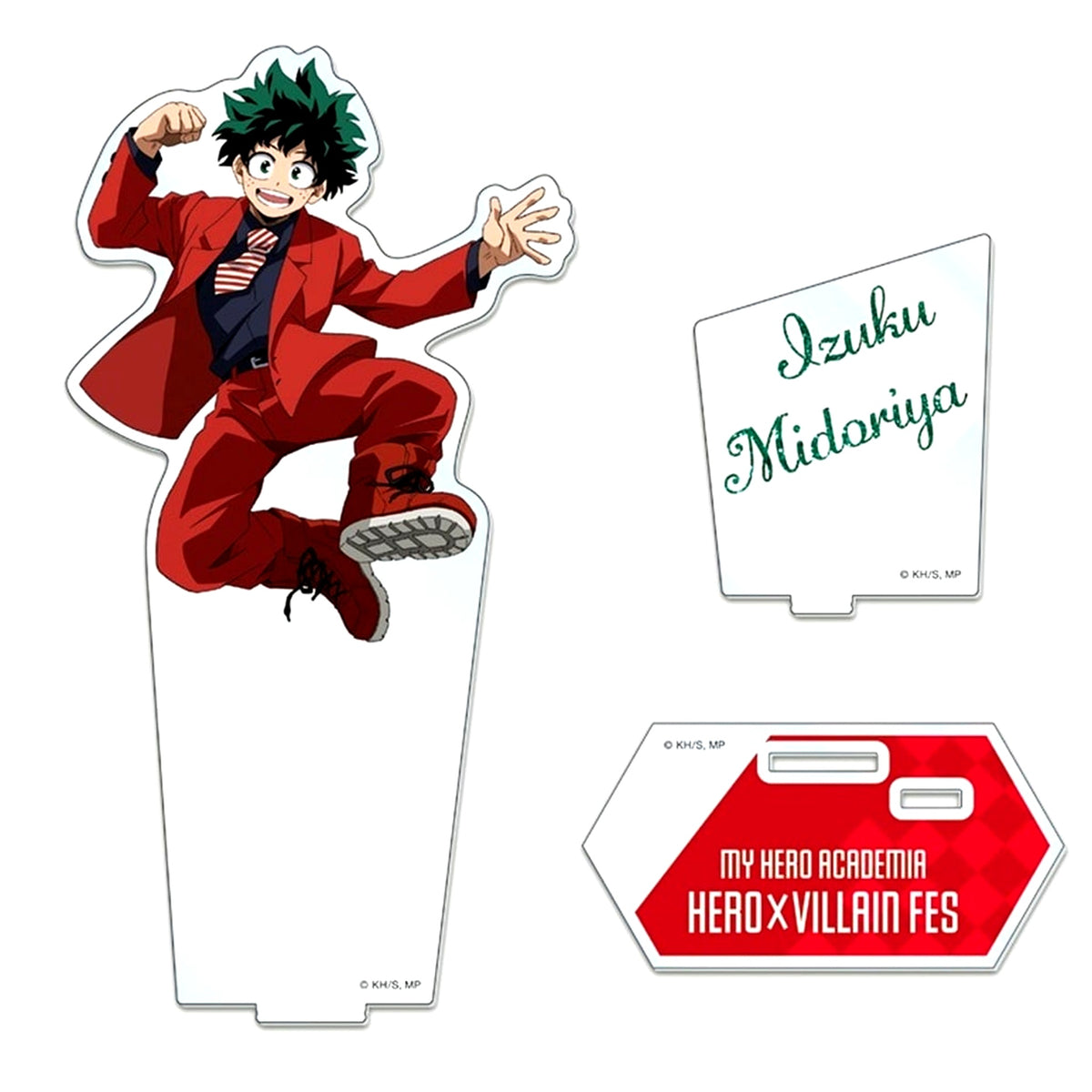 Izuku Midoriya My Hero Academia Acrylic Stand Hero x Villain Fes. [USED]