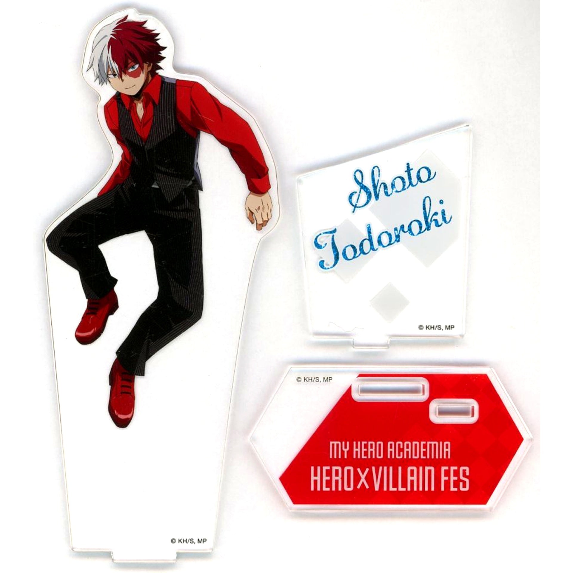 Shoto Todoroki My Hero Academia Acrylic Stand Hero x Villain Fes. [USED]