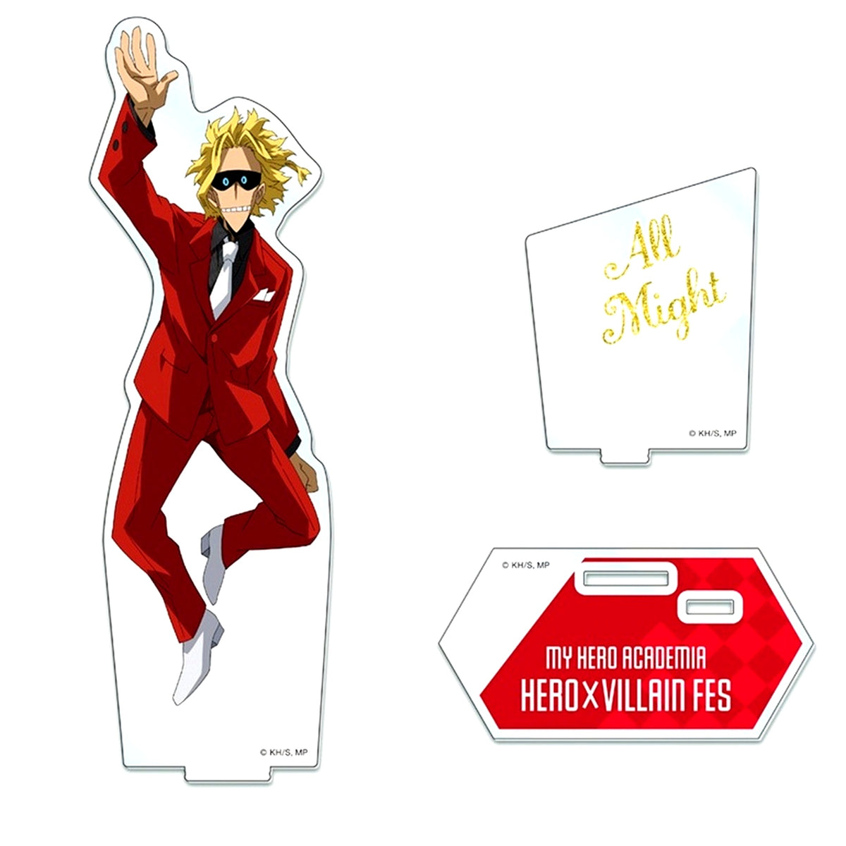 All Might My Hero Academia Acrylic Stand Hero x Villain Fes. [USED]