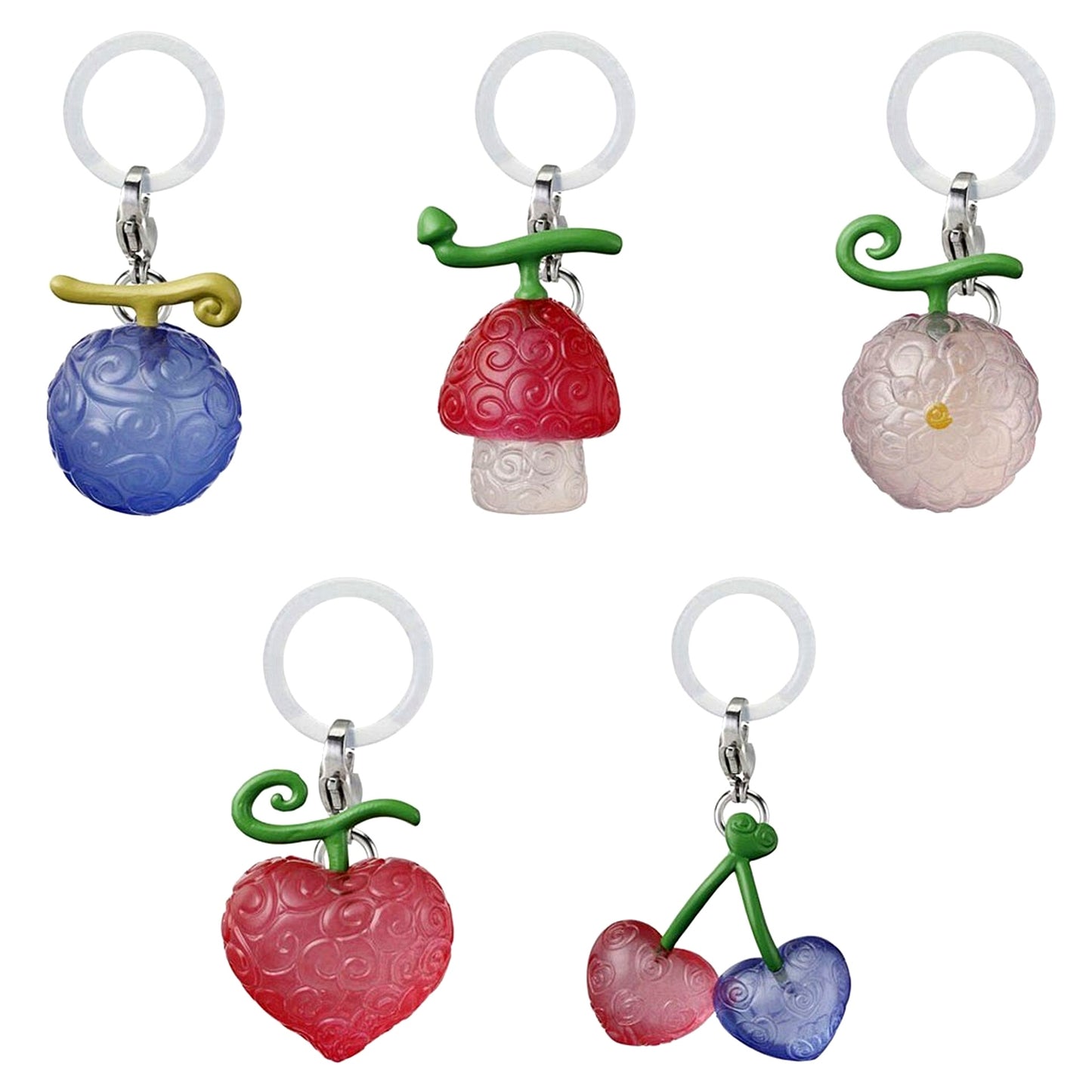 Set of 5 One Piece Mejirushi Accessory 3 [USED]