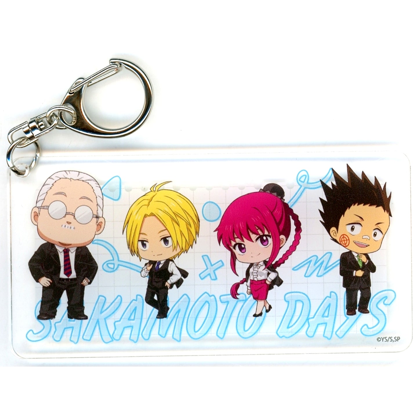 Sakamoto Store SAKAMOTO DAYS Big Acrylic Keychain Office Worker Suit Ver. POP UP SHOP in Kinokuniya Shoten [USED]