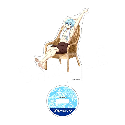 Hiori Yo Blue Lock x Gokurakuyu RAKU SPA Egoist no Furo Lock Open-air Bath Ver. Acrylic Figure Stand Bath Ver. [USED]