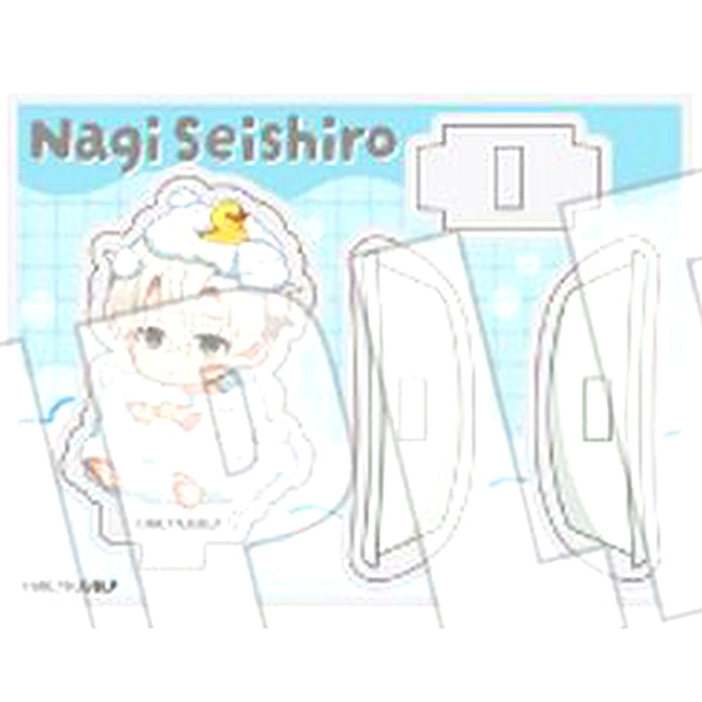 Seishiro Nagi Trading Acrylic Stand Bath Mini Character Ver. Blue Lock x Gokurakuyu RAKU SPA Egoists Furo Lock Outdoor Bath [USED]
