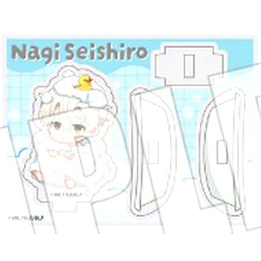 Seishiro Nagi Trading Acrylic Stand Bath Mini Character Ver. Blue Lock x Gokurakuyu RAKU SPA Egoists Furo Lock Outdoor Bath [USED]