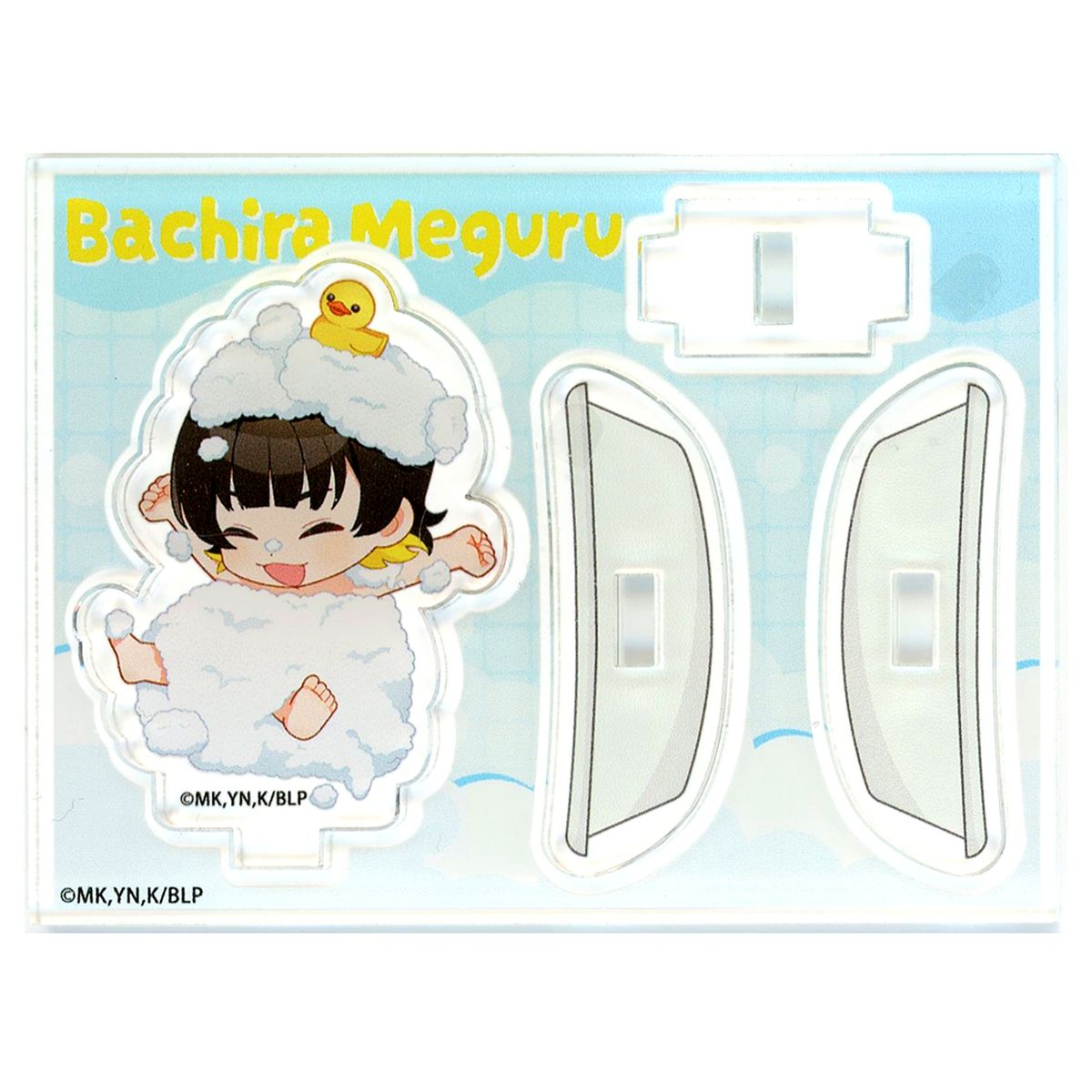 Meguru Bachira Blue Lock Gokurakuyu RAKU SPA Egoists' Furo Lock Open-Air Bath Edition Trading Acrylic Stand Bath Mini Chara Ver. [USED]