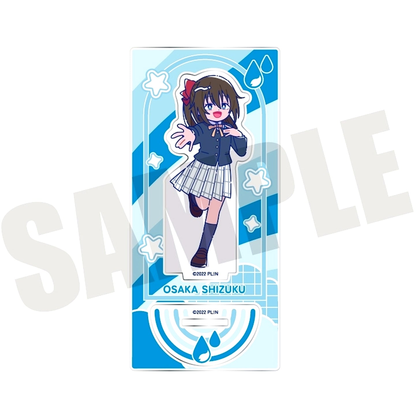 Shizuku Osaka D. New Retro Acrylic Stand LoveLive! Nijigasaki High School Idol Club [USED]
