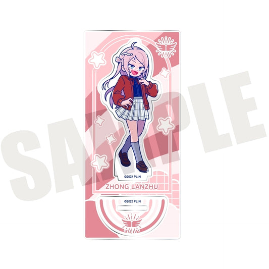 Lanzhu Zhong M. New Retro Acrylic Stand LoveLive! Nijigasaki High School Idol Club [USED]